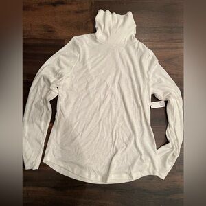 Gap White Turtleneck